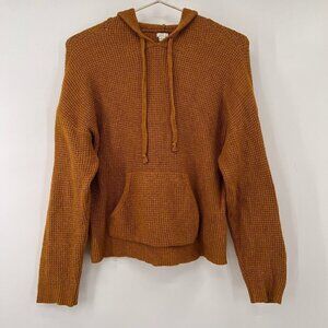 AERIE Oversized Ribbed Hooded Sweater Cape